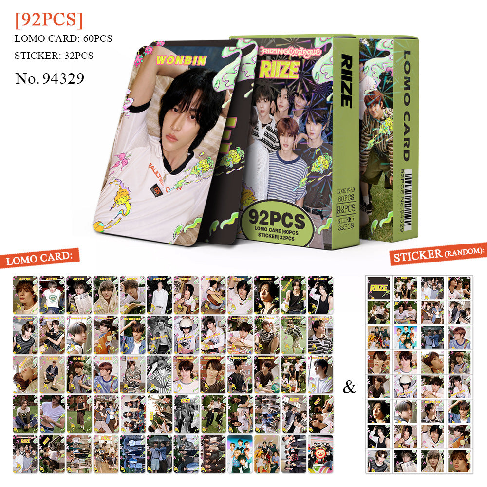 KPOP LOMO PhotoCard Sticker Box