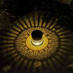 Retro Solar Outdoor Lanterns