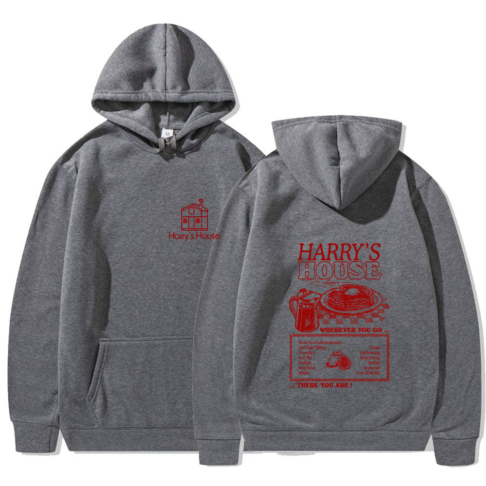 Unisex Harry's House Printed Relaxed Hoodie