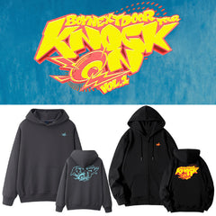 Unisex Kpop KnockOn Hooded Zipper Jacket