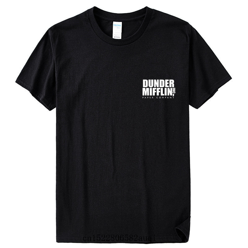 DUNDER logo Print Cotton T-Shirt