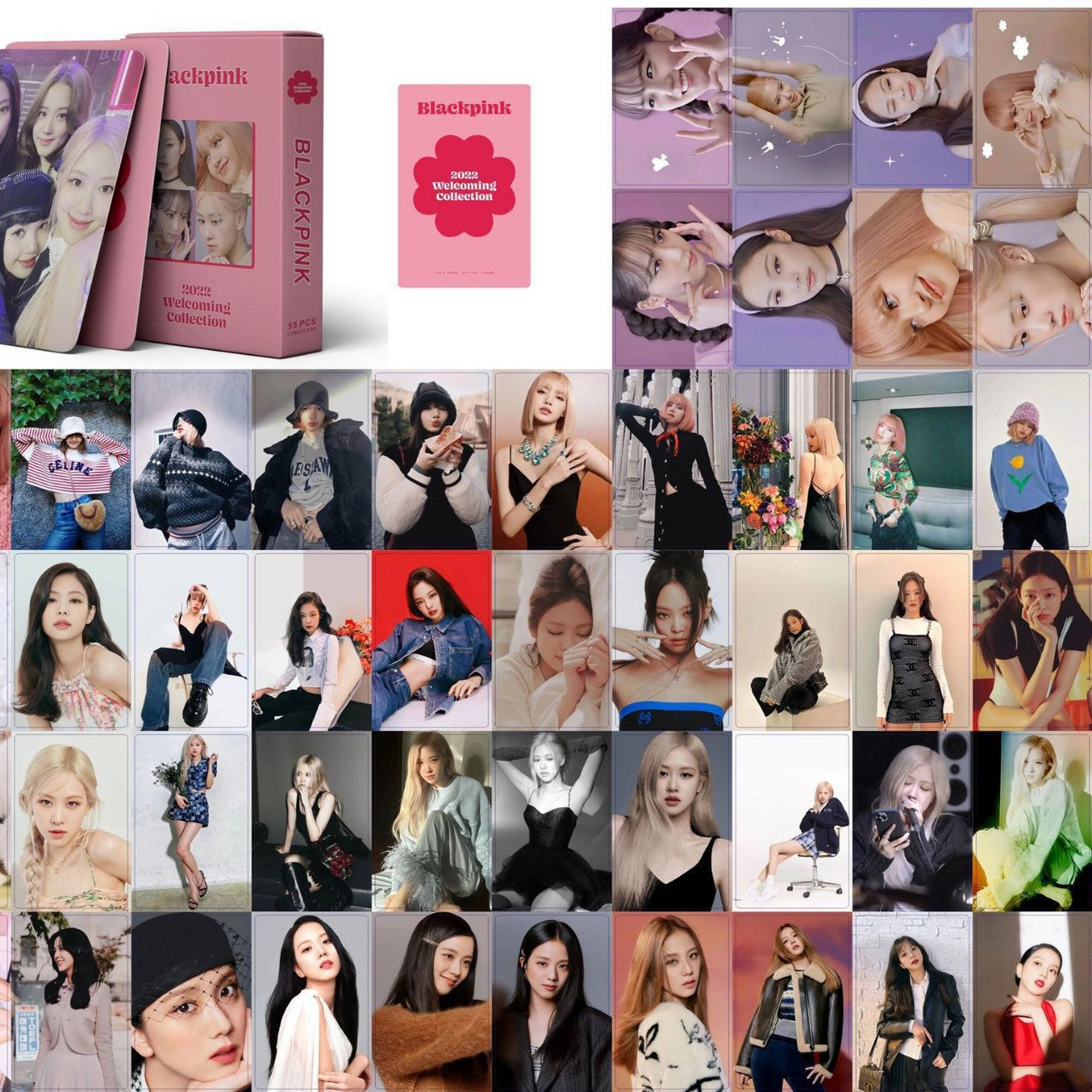 Kpop 55 Pcs LOMO Photocards