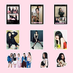 106pcs ITZY GOLD Sticker Pack