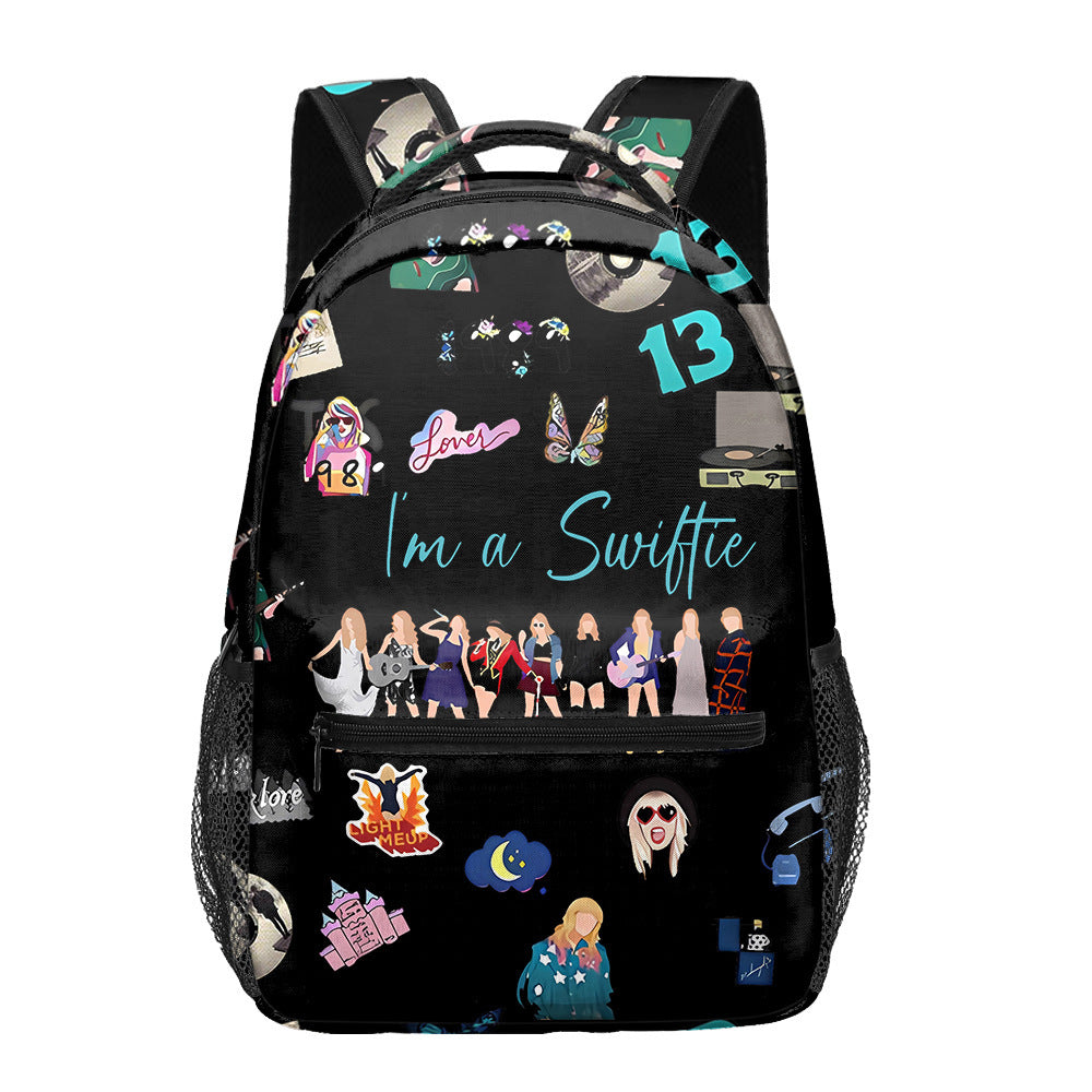 Children's Taylor Full Print School Backpack