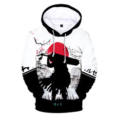 Men's Casual Anime 3D Printed Pullover Hoodie