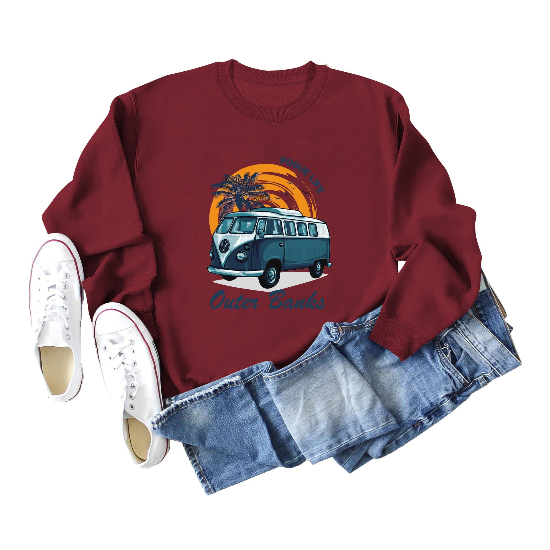 Leisure Pogue Life Crew Neck Sweatshirt