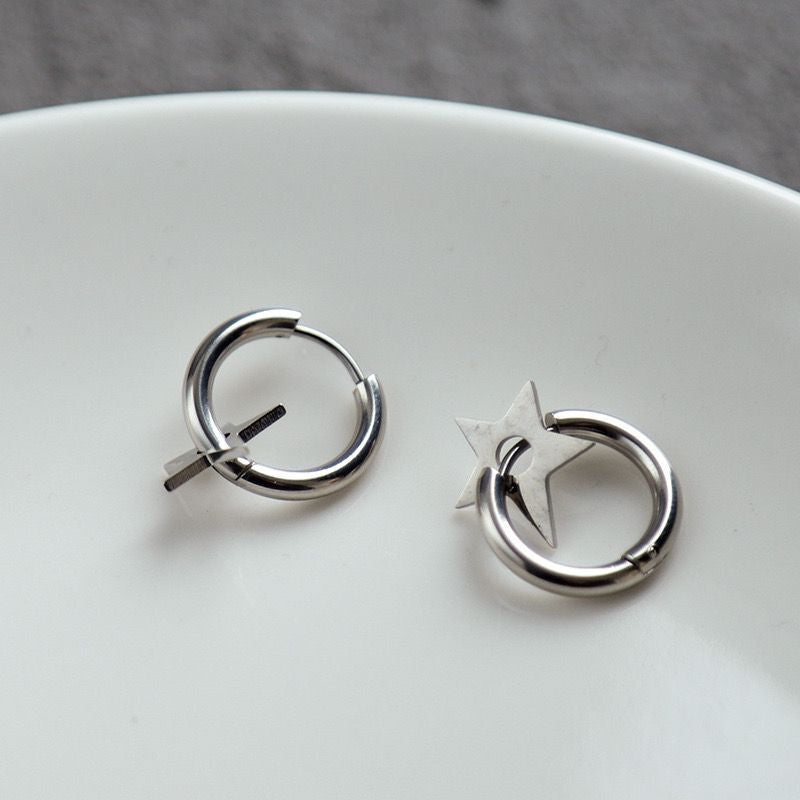 Yeonjun Same Style Star Earrings