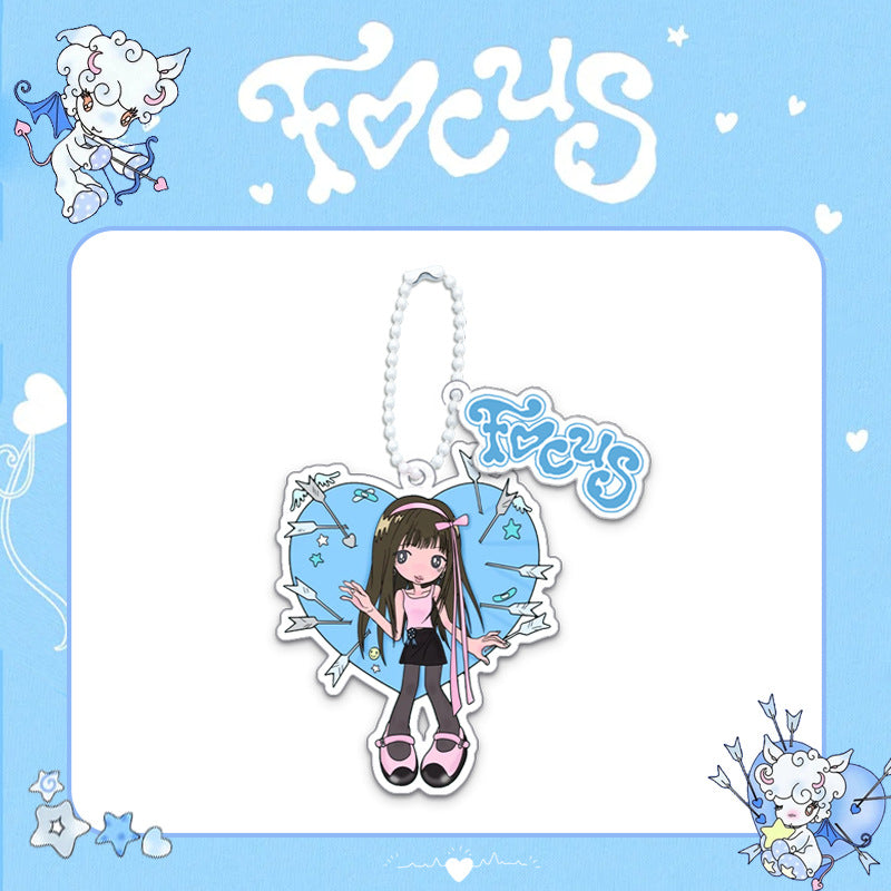 H2H FOCUS Bead Chain Keychain