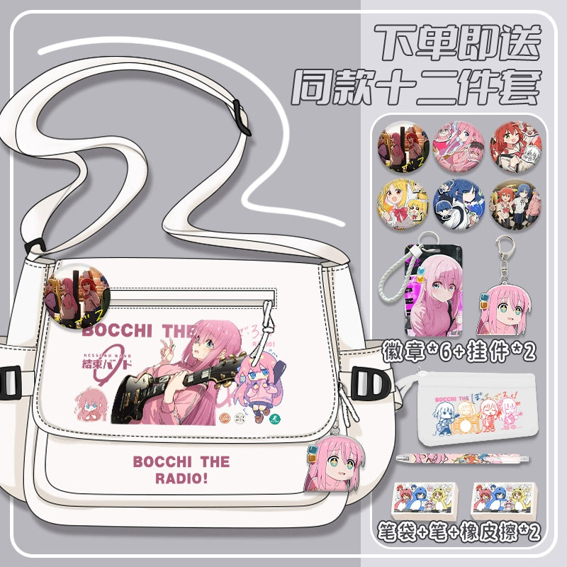 Cute Anime Crossbody Shoulder Backpack