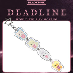 BP "DEADLINE" Cartoon Acrylic Keychain