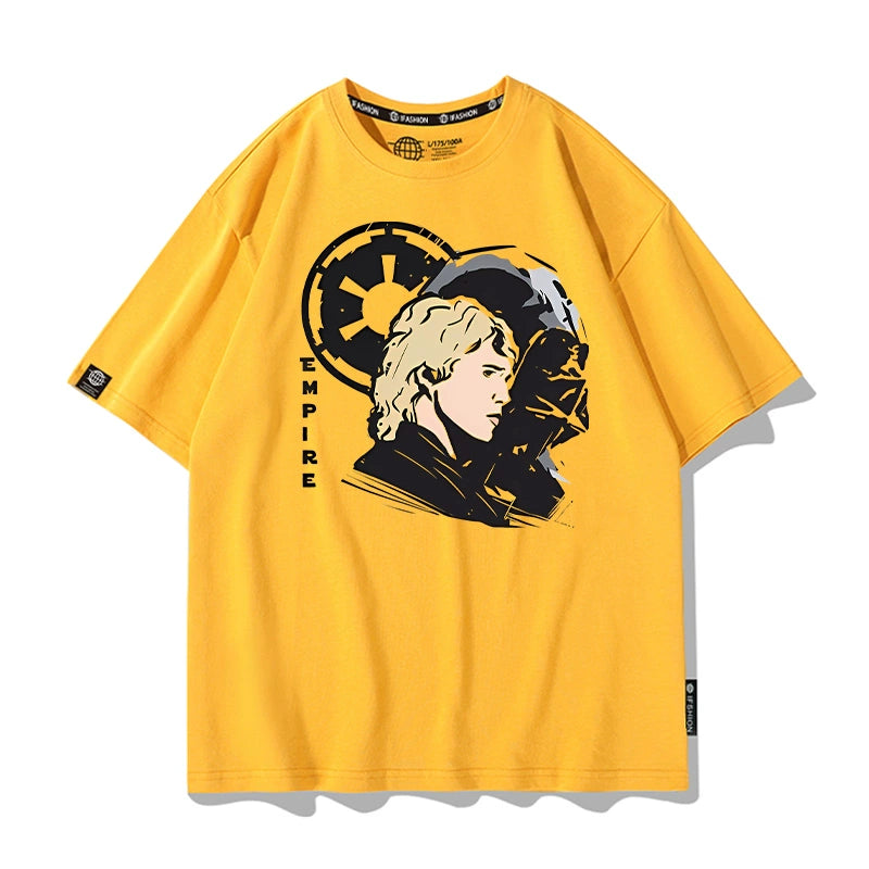 Men's Mandalorian Short Sleeve Cartoon T-Shirt