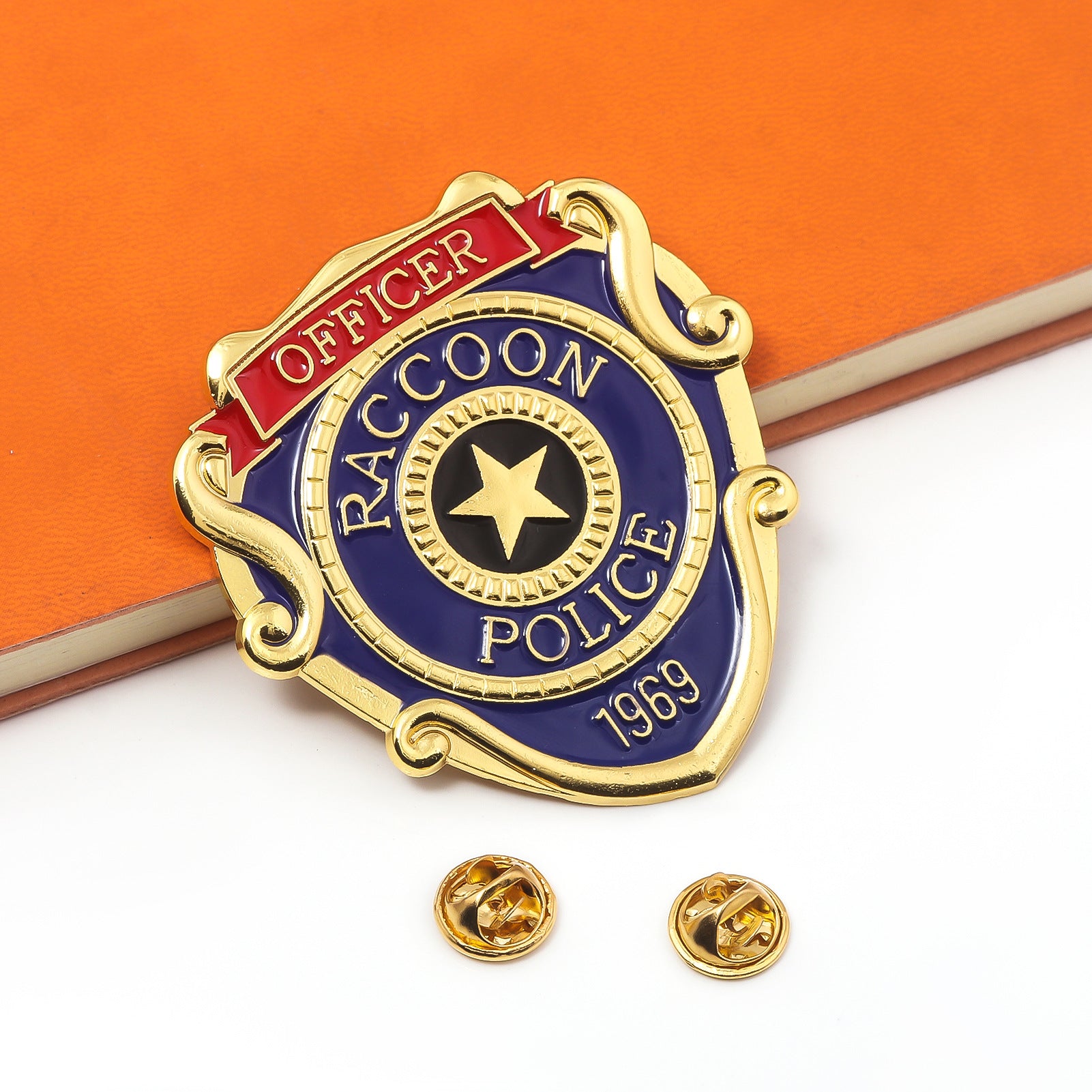 Game Raccoon City Detective Brooch Badge