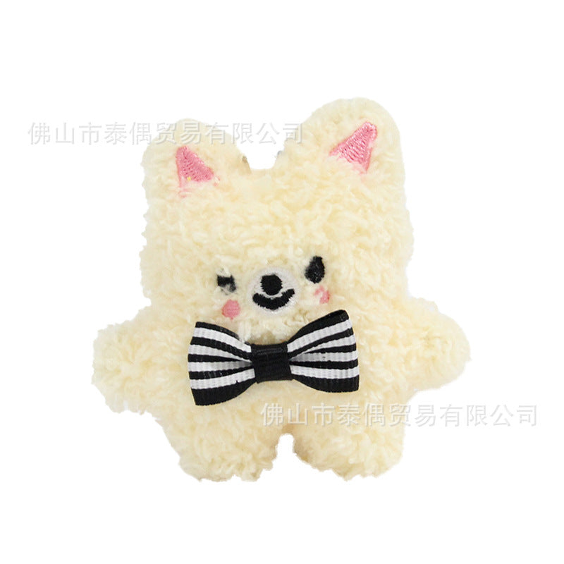 Bow Tie KPOP Plush Pendant Doll
