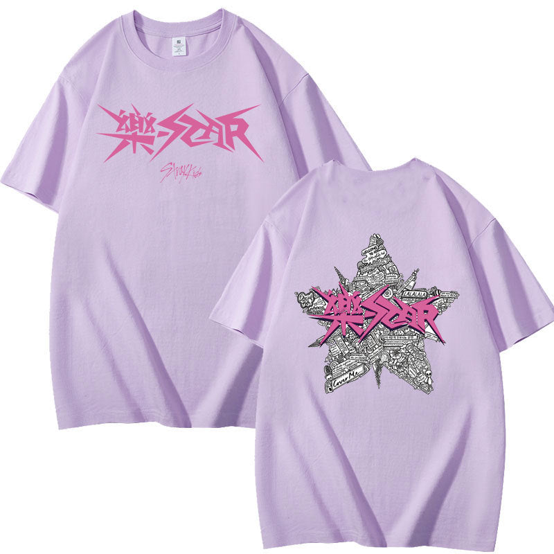 Dominate Print Summer Short Sleeve T-shirt