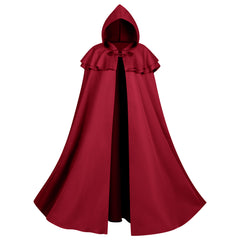 Unisex Witch Devil Cape Cosplay Costume