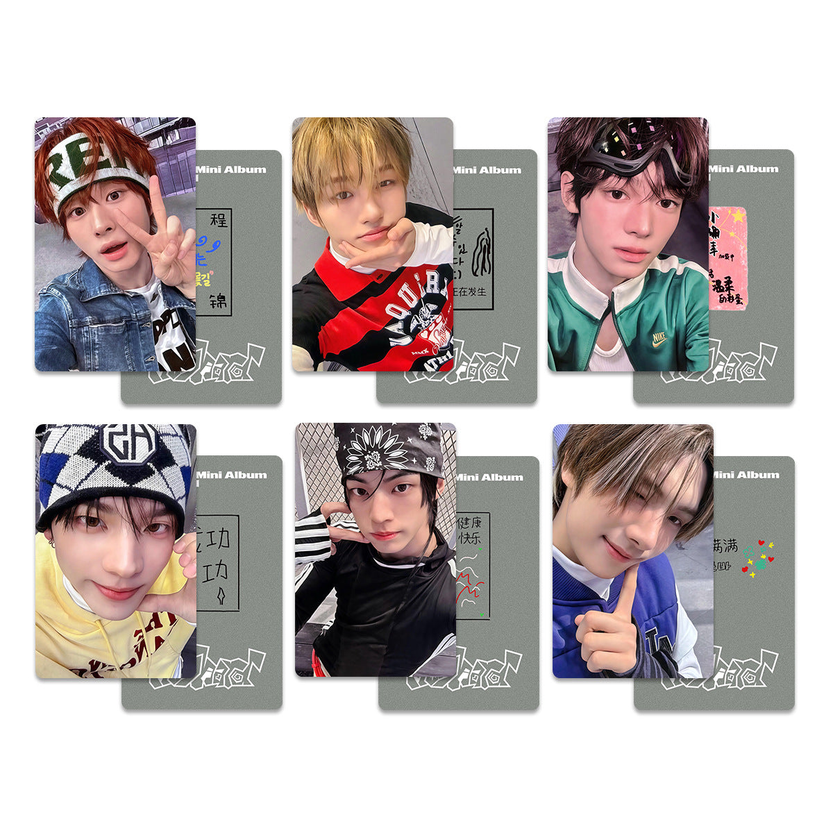TWS Album PLAY HARD YZY Photocard