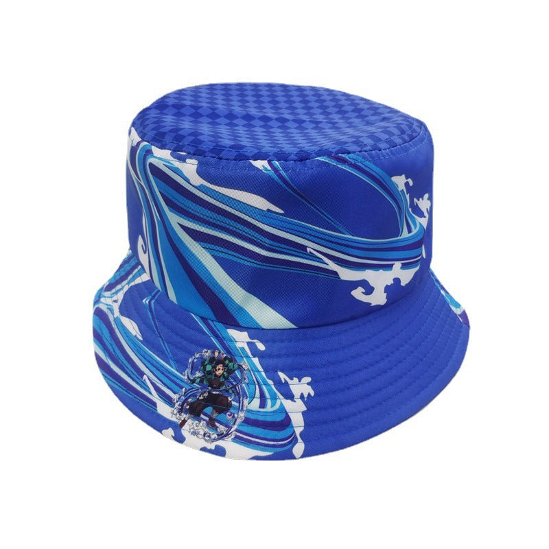 Casual Anime Printed Bucket Hat