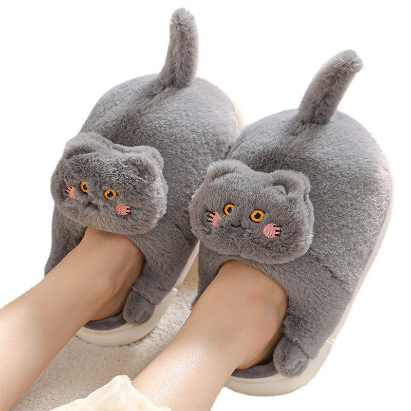 Adorable Cats Winter Warm Slippers