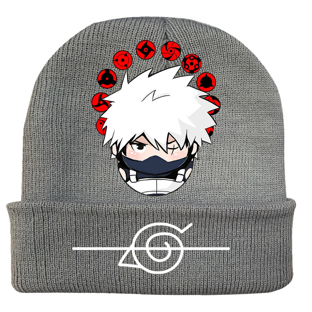 Casual Anime Printed Beanie