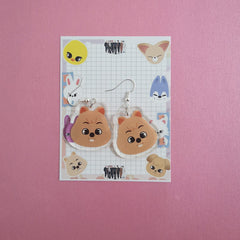 SKZ Cartoon Stud Earrings