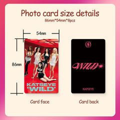 Megan Yoonchae Daniela WILD Photocard Collection