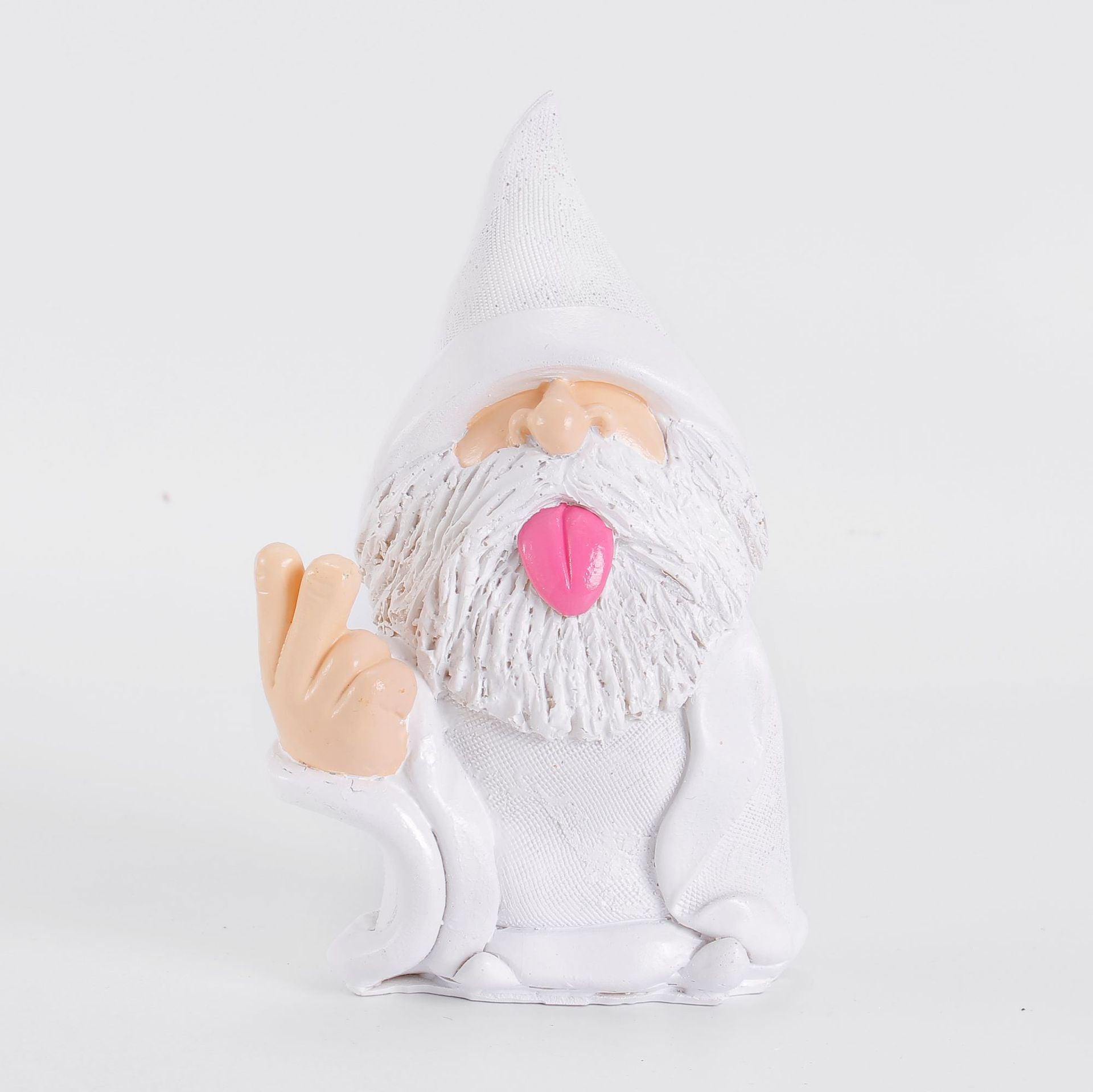 Smoking Middle Finger Gnome