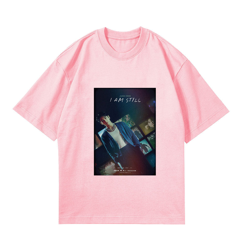 KPOP I AM STILL Poster Printed Loose Top