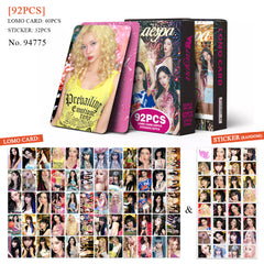 92PCS AE Album "KISS N TELL" Photocard Sticker