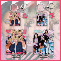 KATSEYE WILD Keyring Standie Set