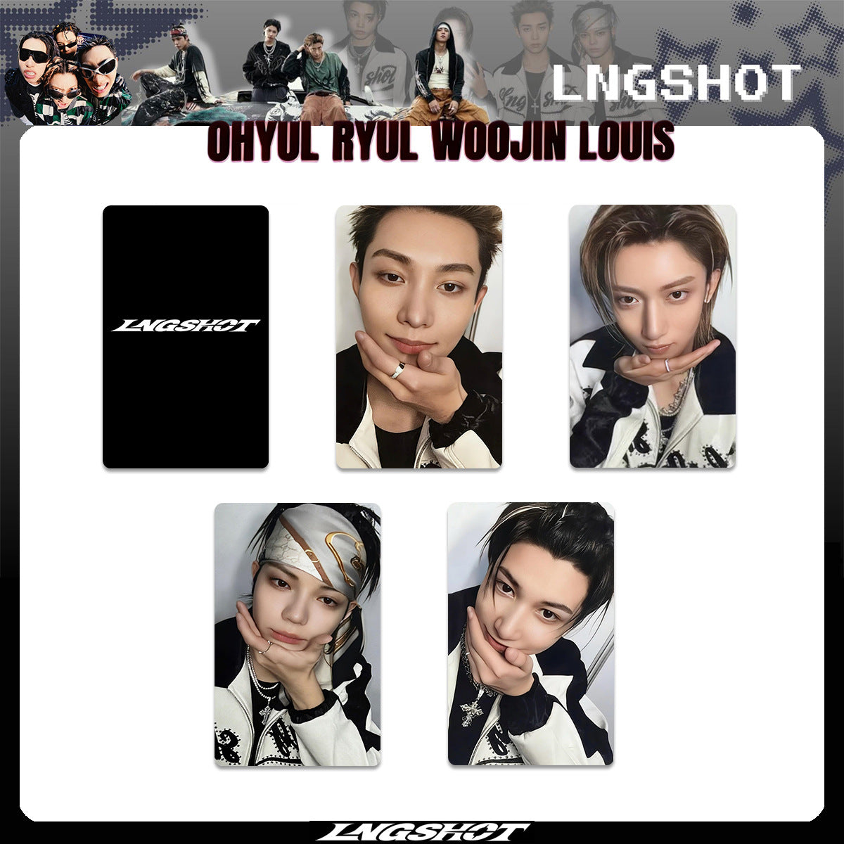 KPOP Album SHOT CALLERS Photocard Set