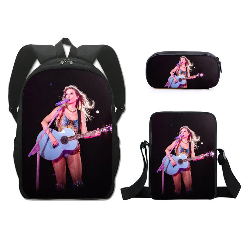 Children's Taylor School Backpack Pencil Bag Set