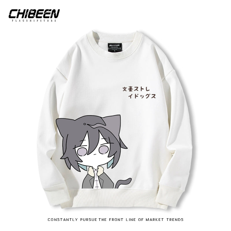 Unisex Dazai Anime Crew Neck Sweatshirt