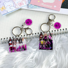 Pinky UP Keychain Figurine Ornament Set