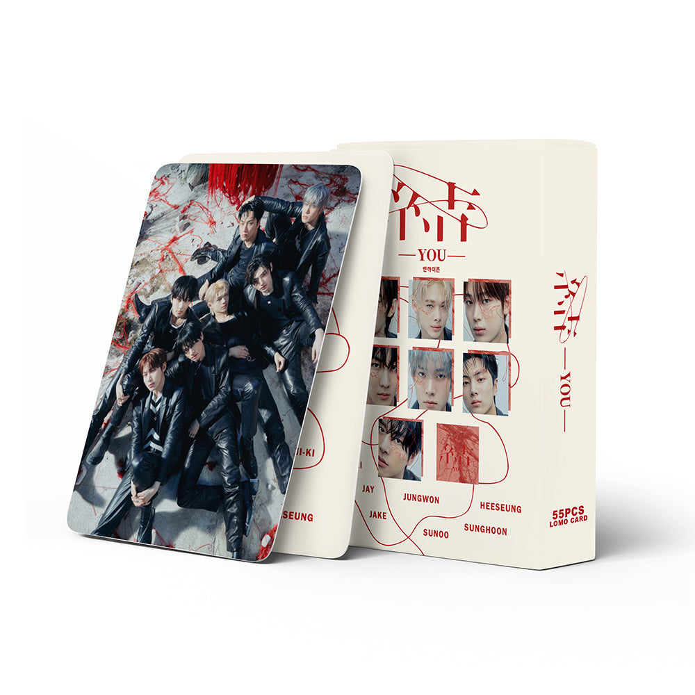 EN KPOP 55 PCS LOMO Card Collection