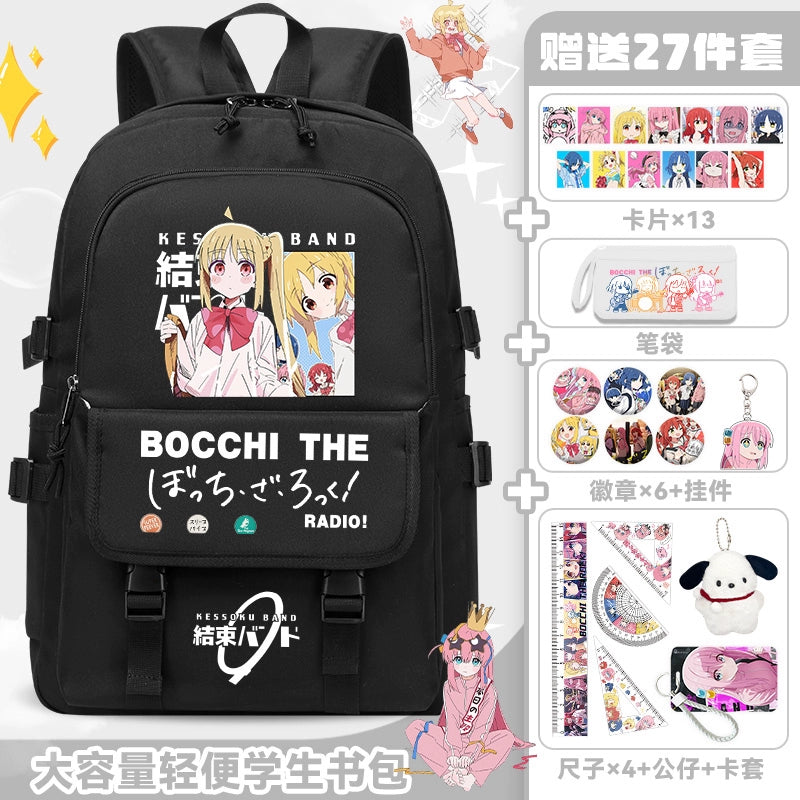 Large Capacity Waterproof Anime Backpack