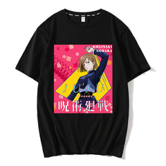 Unisex Anime Graphic Short Sleeve T-Shirt