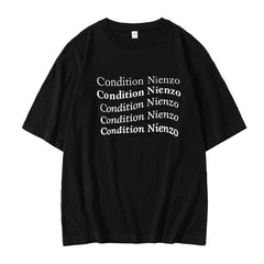 Condition Nienzo Letter Short-sleeved T-shirt
