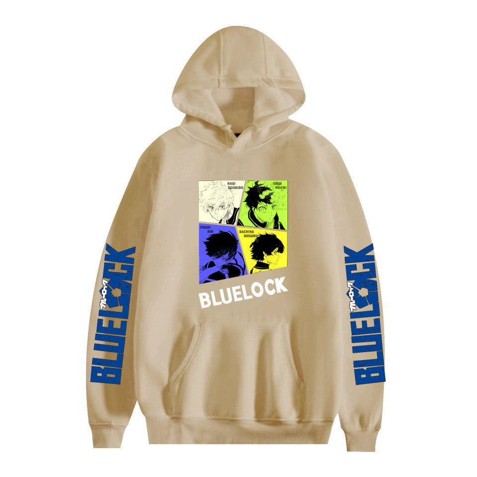 Casual Anime Graphic Printed Pullover Hoodie