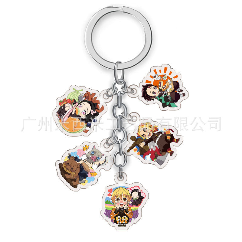 Anime Acrylic Keychain Pendant