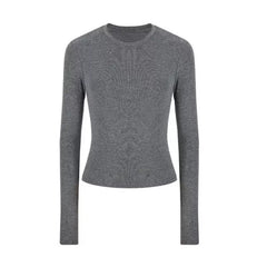 NingNing Same Style Long-sleeved Slim Top