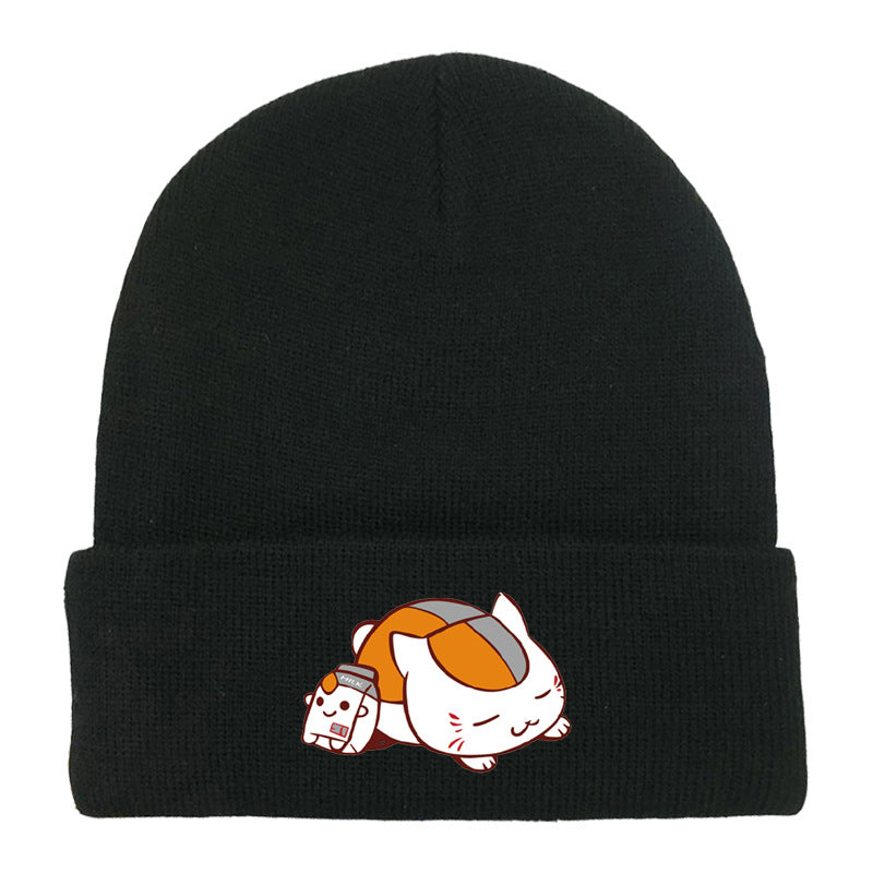 Winter Anime Printed Knitted Hat