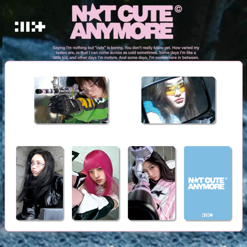 "NOT CUTE ANYMORE" Album Photocard 5PCS