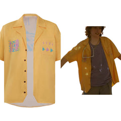 Casual Drama Cos Short-sleeved Digital Print Shirt
