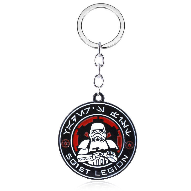 Darth Vader BB8 Keychain Pendant