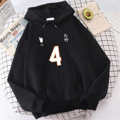 Unisex Trendy Volleyball Casual Cosplay Hoodie