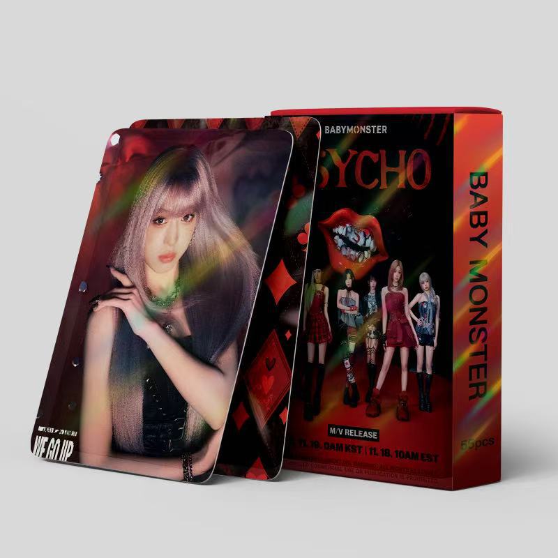 BM PSYCHO Laser Photocard 55pcs