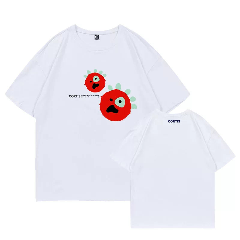 CORTIS Ball Graphic Print Cotton Short-sleeved T-shirt