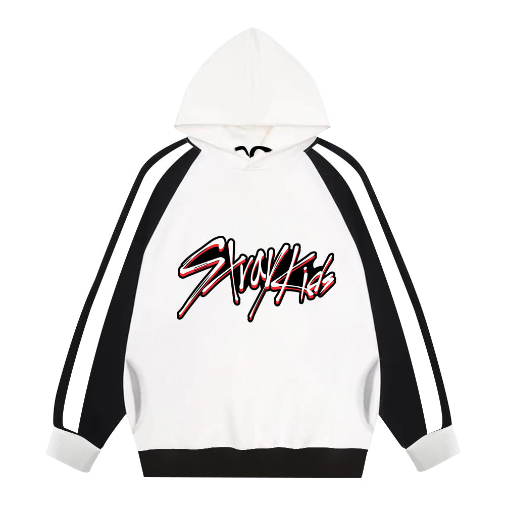 Unisex Kpop Album Logo Fleece Hoodie