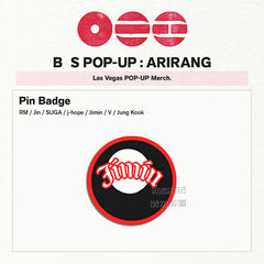 BANGTAN "ARIRANG" Tour Acrylic Brooch Clip