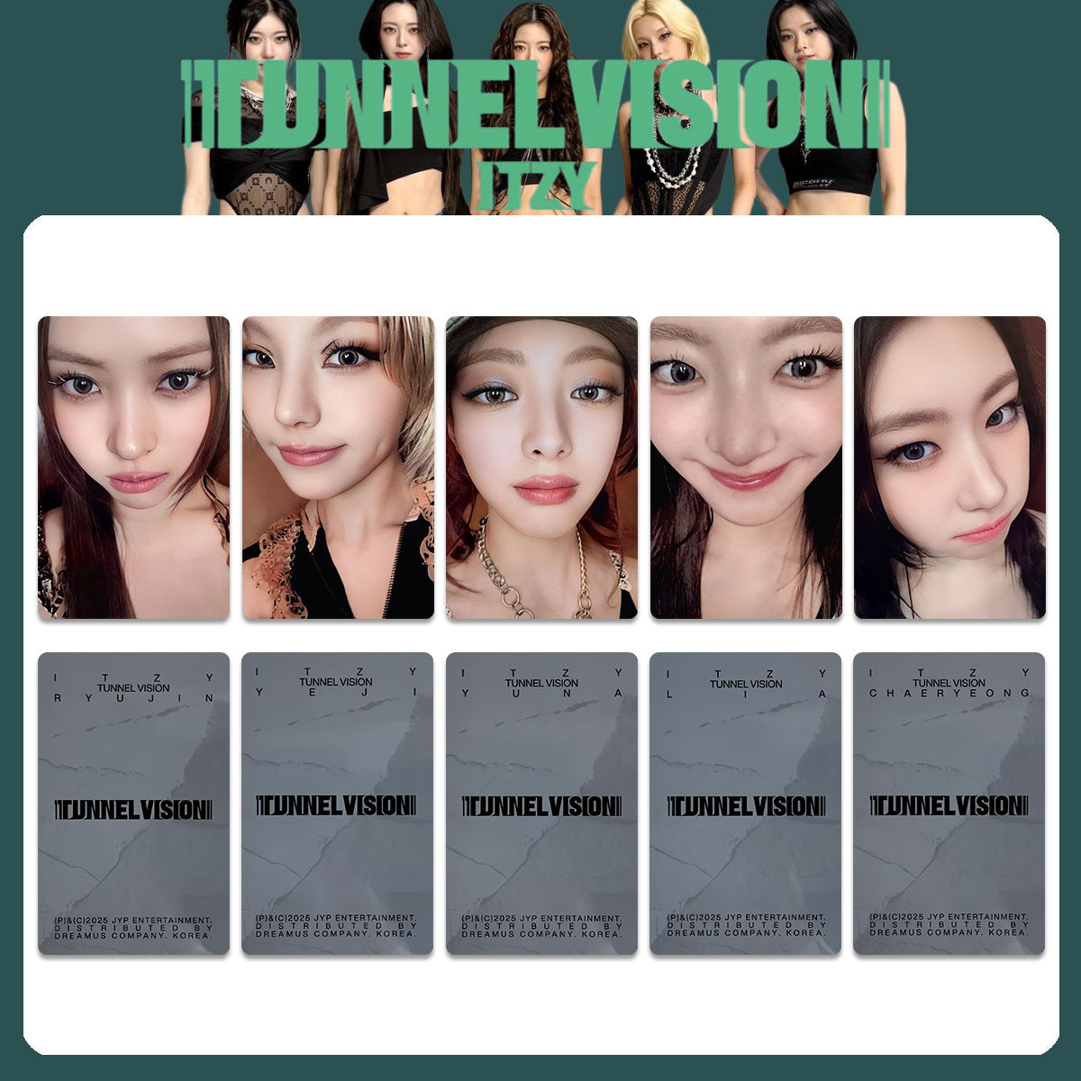TUNNEL VISION Album Photocard Special Edition